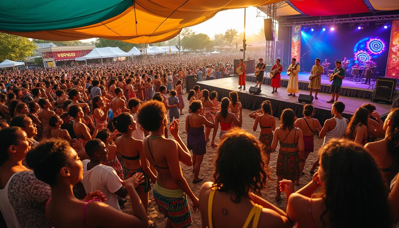 découvrez la musique du monde festive : un mélange vibrant de sons, de rythmes et d'émotions pour voyager et célébrer la diversité culturelle à travers des mélodies entraînantes.