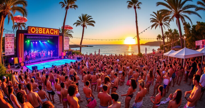 Découvrez O Beach Ibiza à Ibiza en Espagne, la destination incontournable des fêtards