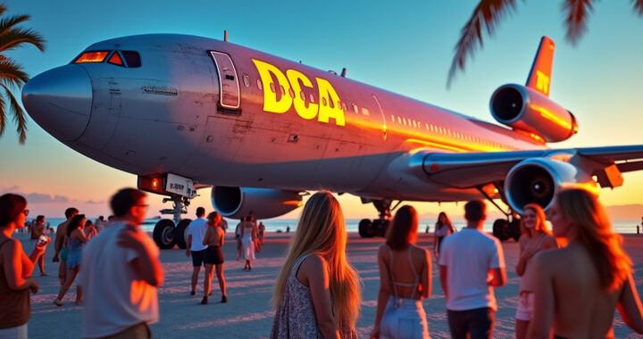 Le DC‑10 à Ibiza en Espagne : un voyage musical au sommet de l’été
