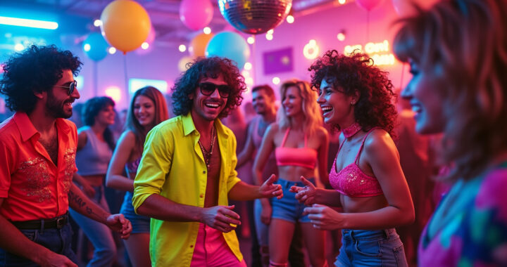 Déguisement disco pour soirée : osez les motifs extravagants