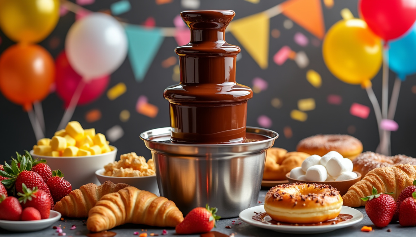 découvrez les meilleures recettes à servir avec une fontaine de chocolat noir. fruits, pâtisseries et gourmandises : des idées savoureuses pour sublimer vos desserts lors de vos fêtes et soirées conviviales.