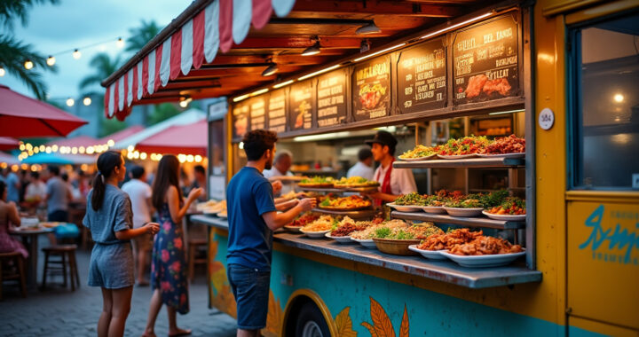 Comment planifier un menu avec un food truck pour invités mémorable ?