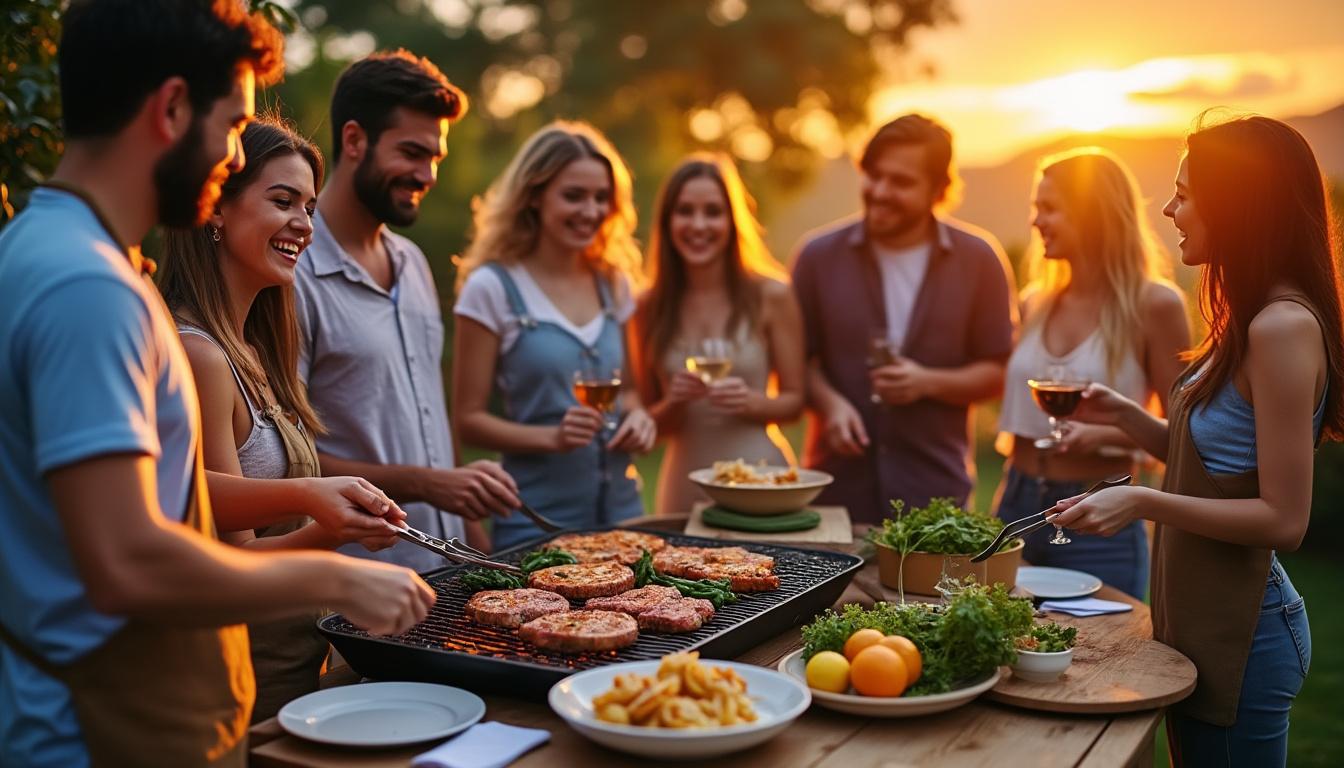 découvrez nos conseils pratiques pour organiser une soirée plancha entre amis adultes sans stress, alliant convivialité, simplicité et plaisir gustatif.