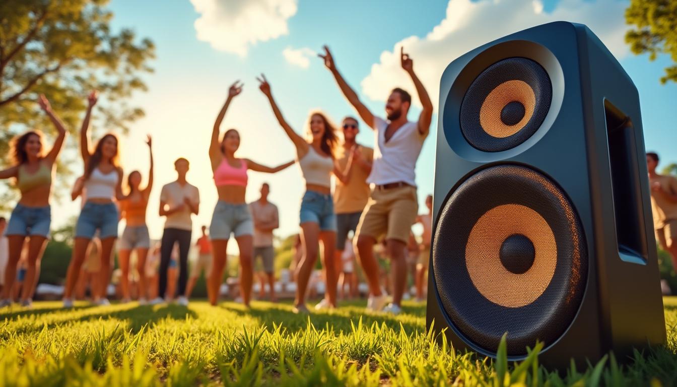 explorez les bénéfices d'une sono bluetooth haute puissance pour animer vos événements avec un son clair, puissant et sans fil.