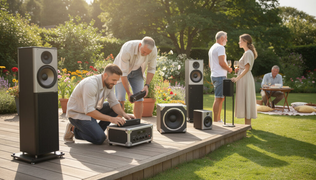 trouvez les meilleures options de sonorisation pour animer vos fêtes dans le jardin cet été. profitez d'un son de qualité pour des moments inoubliables en plein air.