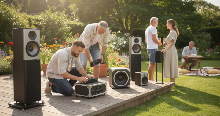 Découvrez les meilleures options de sonorisation festive pour jardin cet été