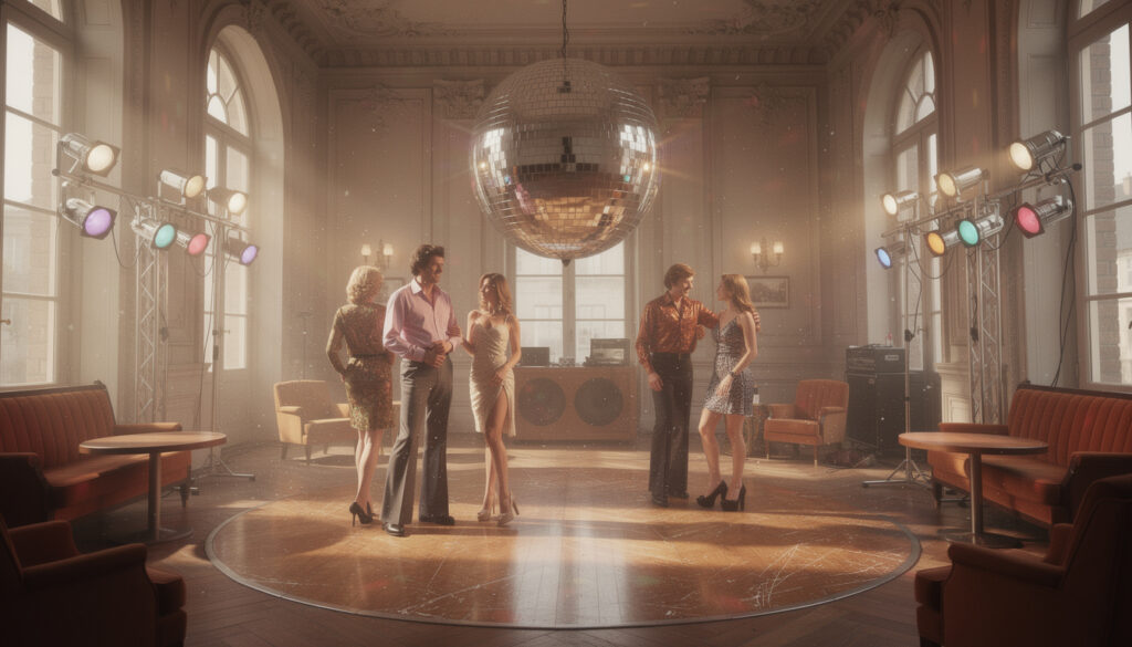 découvrez les meilleurs conseils pour créer une ambiance disco rétro inoubliable dans votre salle de réception et faire danser vos invités toute la soirée.