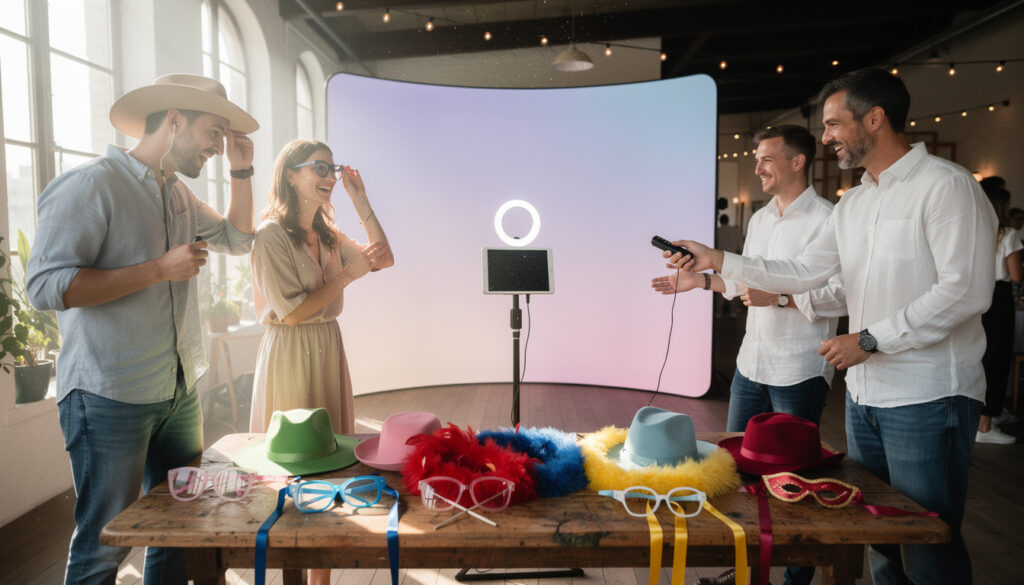 découvrez les dernières tendances du photobooth fun pour divertir vos invités et rendre vos événements inoubliables avec des souvenirs photo amusants et originaux.