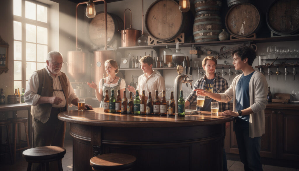 découvrez l'histoire fascinante du bar à bières artisanales, de ses origines authentiques à son évolution moderne, et plongez dans l'univers riche et savoureux de la bière artisanale.