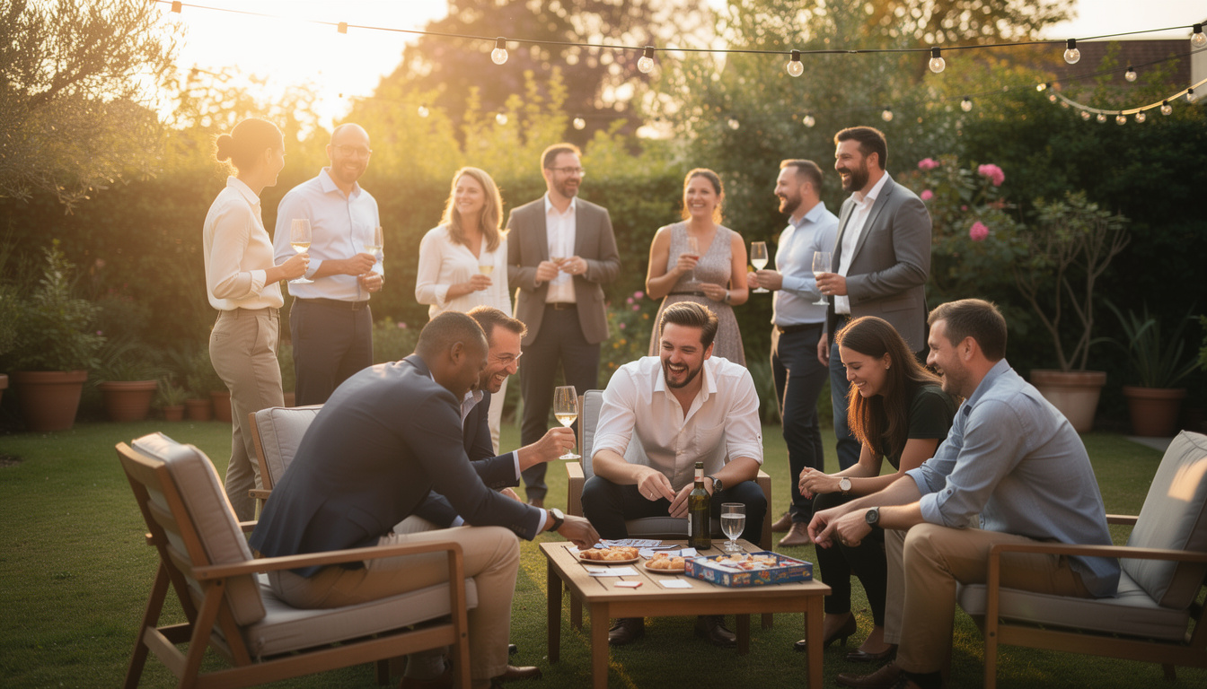 découvrez comment rendre votre apéro entre collègues mémorable grâce à ces jeux d'équipe fun et conviviaux pour renforcer la cohésion et partager des moments inoubliables.
