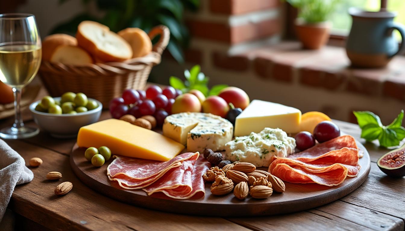 découvrez le top 10 des ingrédients incontournables pour composer une planche apéro parfaite entre amis et réussir vos moments de convivialité.