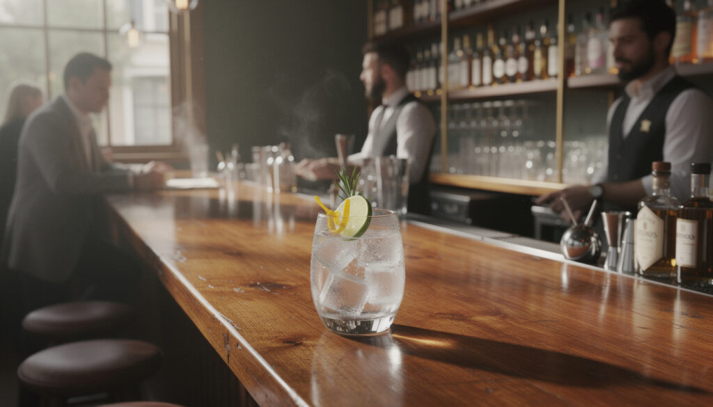 découvrez l'ambiance unique et conviviale d'un bar à gin tonic incontournable, où saveurs raffinées et moments inoubliables vous attendent.