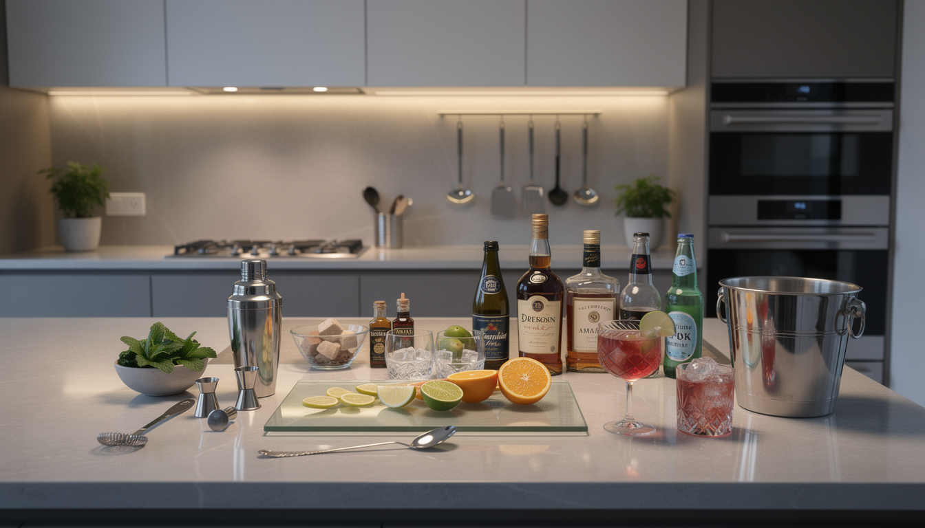 découvrez comment transformer votre cuisine en un bar à cocktails maison avec nos astuces pratiques et faciles à suivre pour épater vos invités.