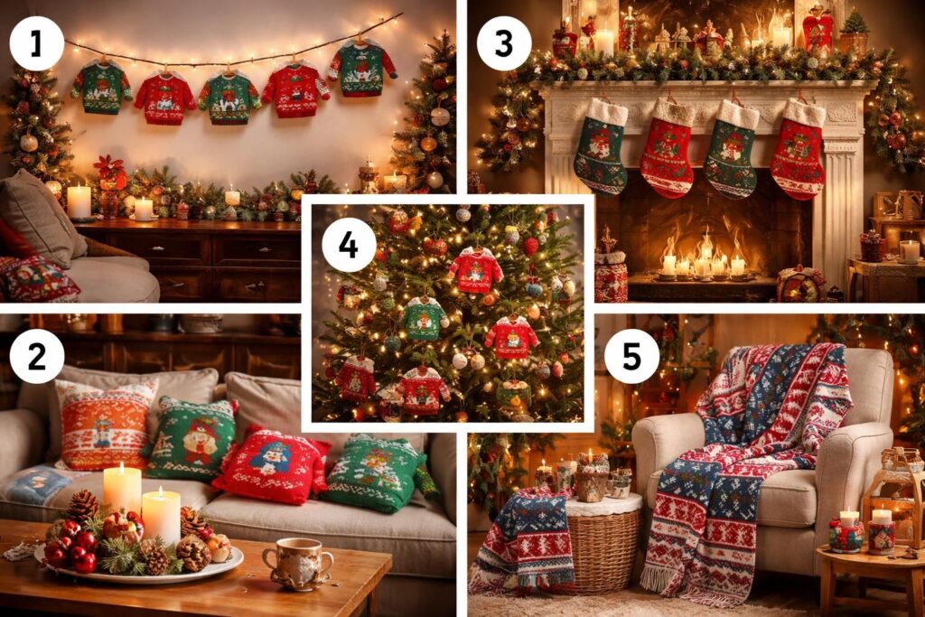 découvrez 5 idées créatives pour décorer votre maison et célébrer la journée du pull de noël avec style et originalité.