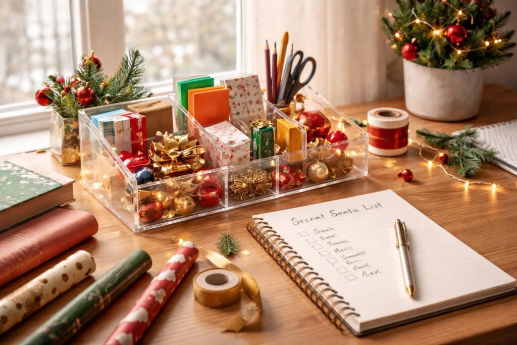 découvrez comment un organizer peut vous aider à créer la liste parfaite pour un secret santa réussi, en facilitant la gestion des participants et des cadeaux.