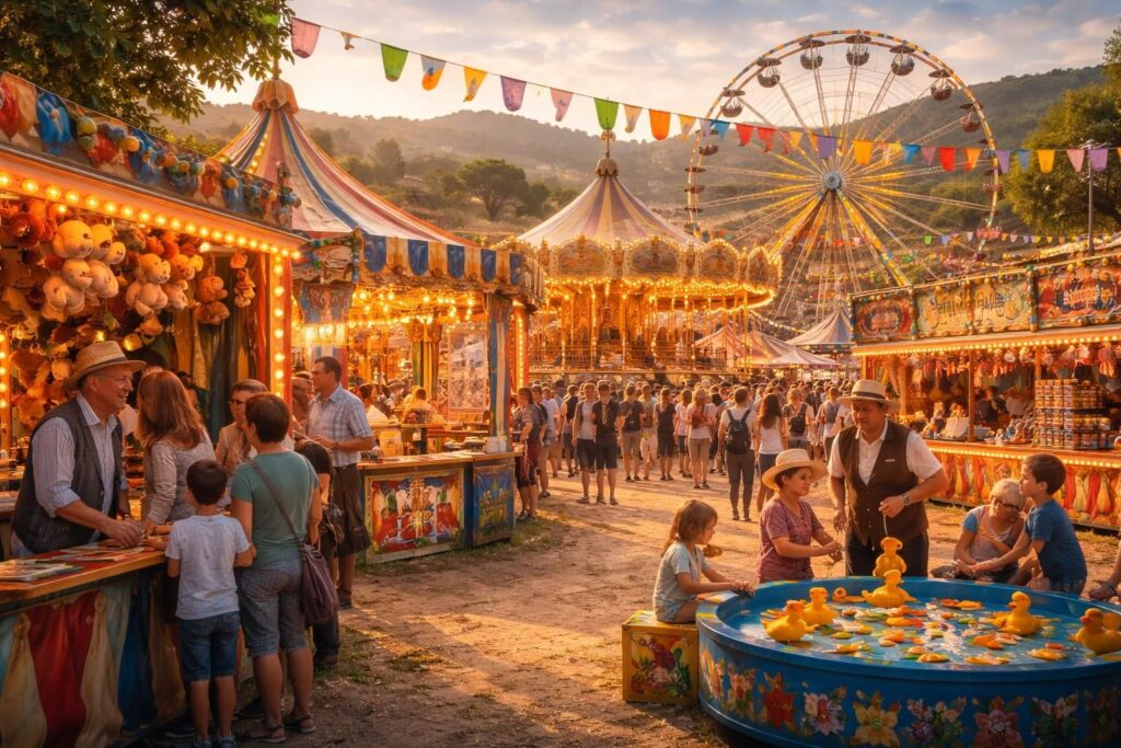 découvrez les histoires fascinantes et les anecdotes captivantes des forains lors de la fête foraine dans le var, une tradition pleine de charme et d'émotion.
