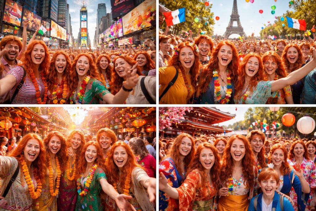 découvrez comment la journée mondiale des roux est célébrée à travers le monde, mettant en lumière la diversité, la culture et la fierté des personnes aux cheveux roux.