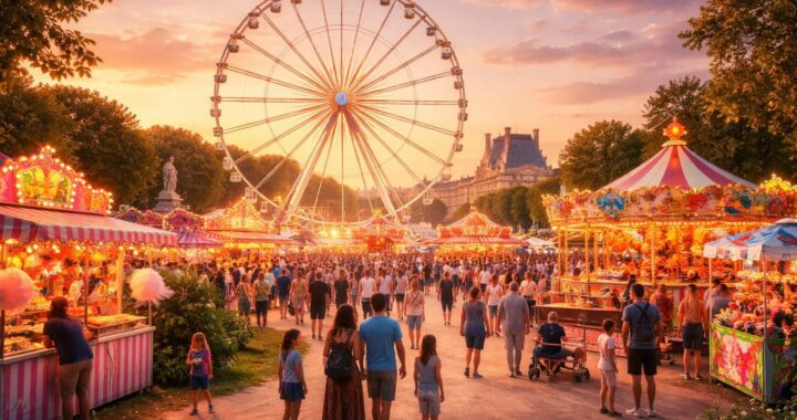 L&rsquo;horaire de la fête foraine au jardin des Tuileries : quand y aller pour profiter au maximum ?