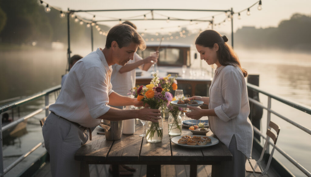 découvrez comment organiser une fête réussie dans une péniche avec nos étapes clés pour créer un événement inoubliable et convivial sur l'eau.