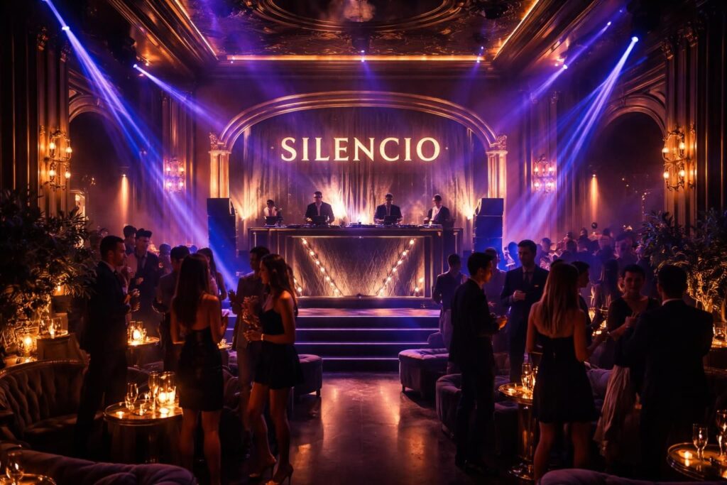 découvrez silencio à paris, une boîte de nuit incroyable qui fait sensation avec son ambiance unique, ses soirées exclusives et sa musique envoûtante.