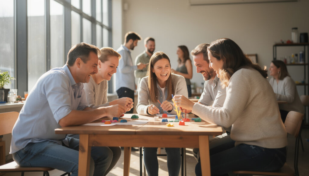 découvrez comment organiser des animations ludiques pour adultes avec notre guide complet d'ateliers fun et engageants, parfaits pour animer vos événements et créer des moments conviviaux.