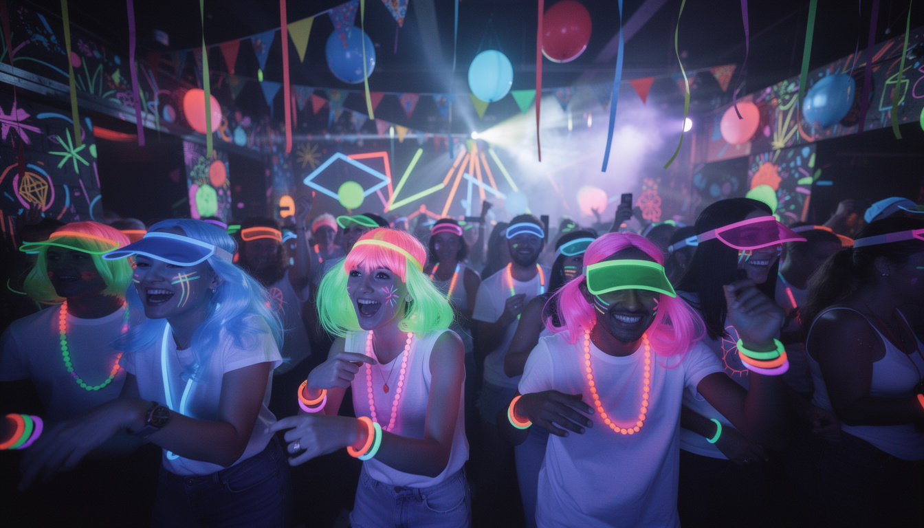 découvrez nos accessoires fluo pour animer vos soirées et créer des ambiances uniques et inoubliables. faites briller vos événements avec style et couleur !