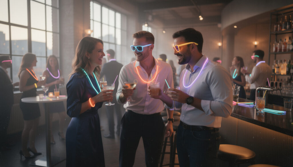 apportez une touche de fun et de couleur à vos soirées avec nos accessoires fluo uniques, parfaits pour animer vos événements et créer une ambiance mémorable.