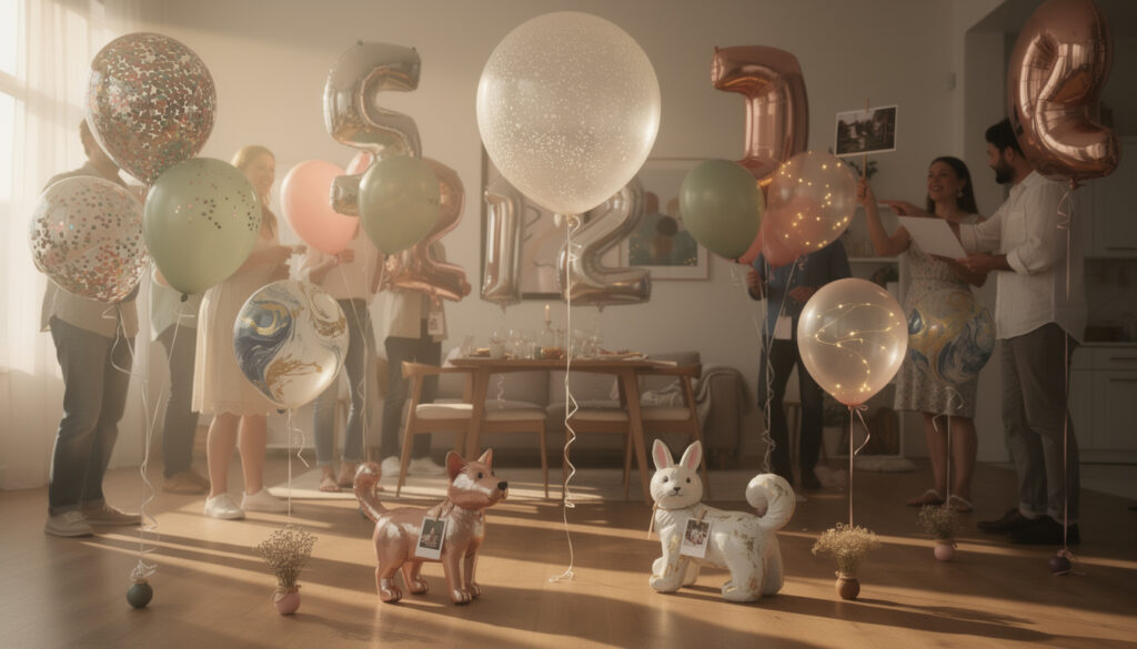 découvrez 10 idées créatives avec des ballons gonflés à l’hélium pour rendre votre prochaine fête inoubliable et pleine de charme.