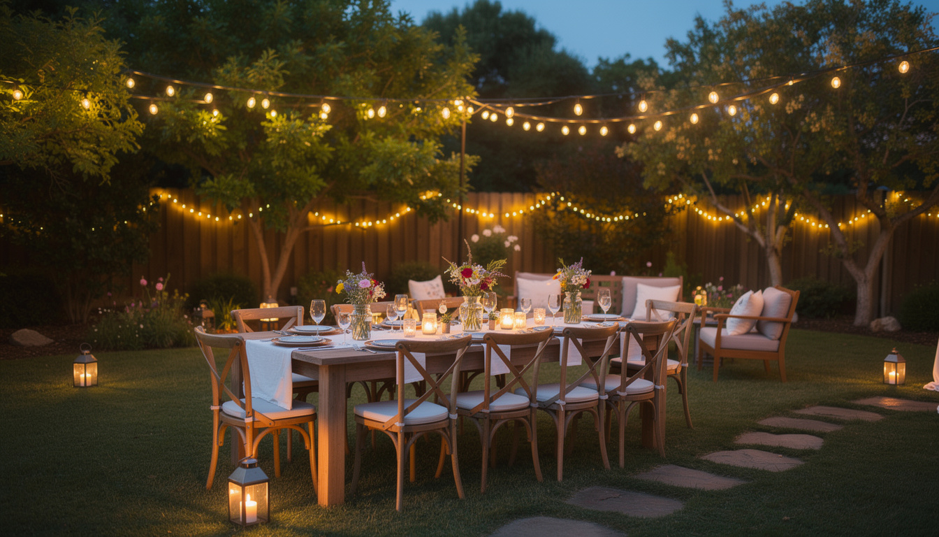 découvrez nos conseils pratiques pour organiser une fête intime et mémorable dans votre jardin. astuces déco, choix du menu et ambiance conviviale assurée.