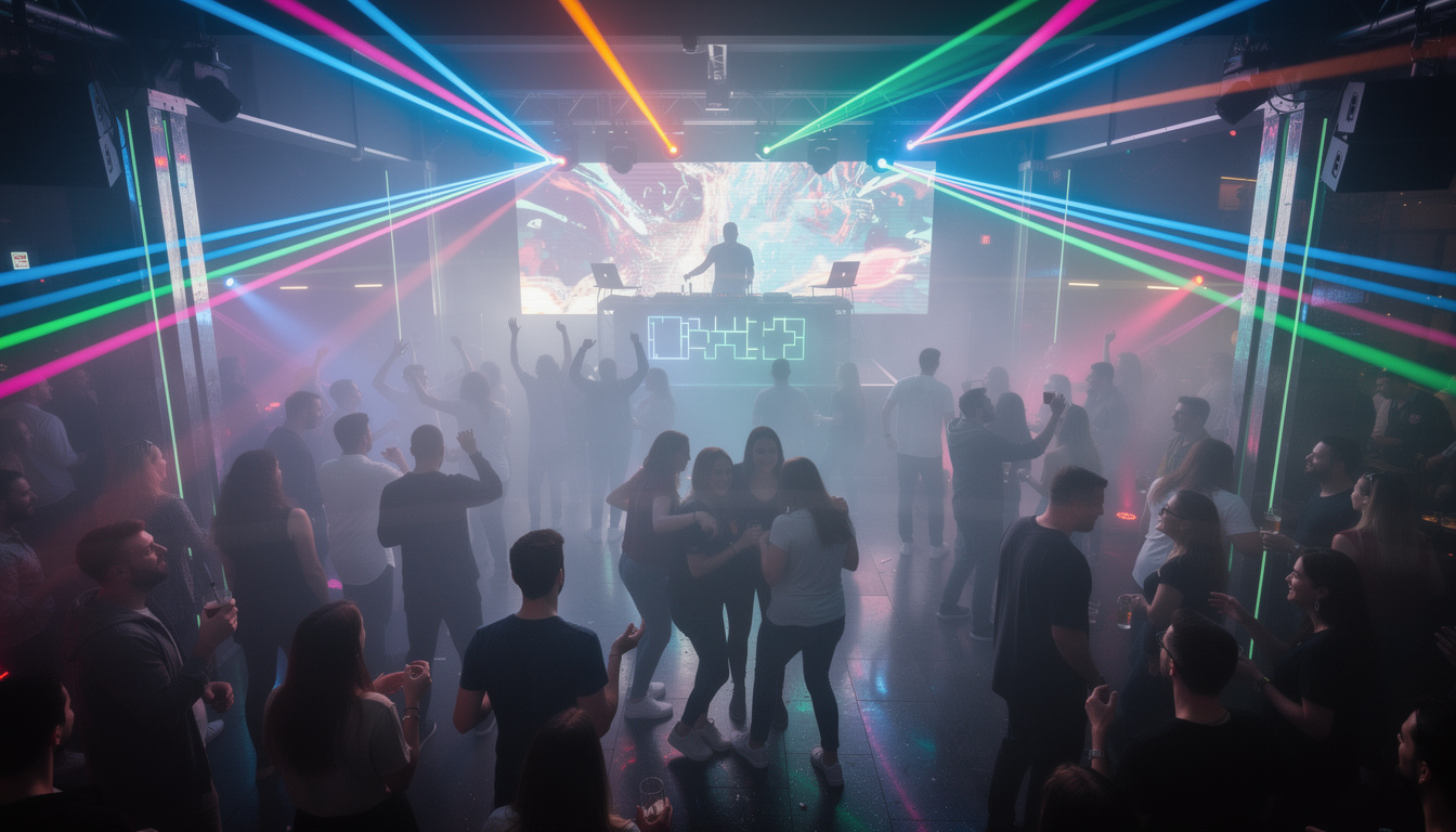 découvrez hï ibiza à ibiza, en espagne, un lieu où la magie du son et de la lumière vous transporte dans une expérience nocturne inoubliable alliant musique électrisante et animations visuelles époustouflantes.