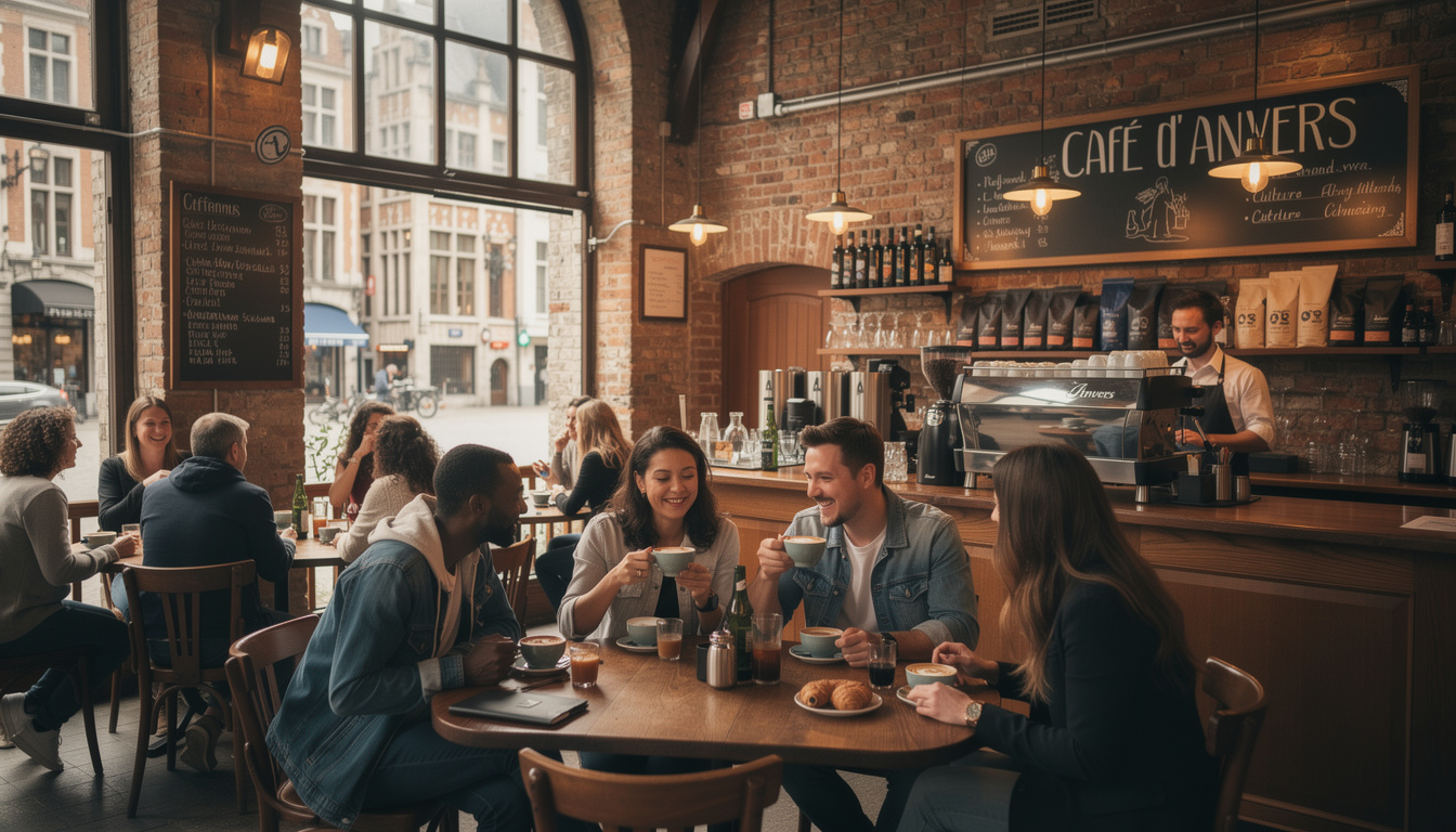 découvrez le café d’anvers à anvers, belgique, où culture et café se rencontrent pour une expérience unique alliant saveurs authentiques et ambiance chaleureuse.