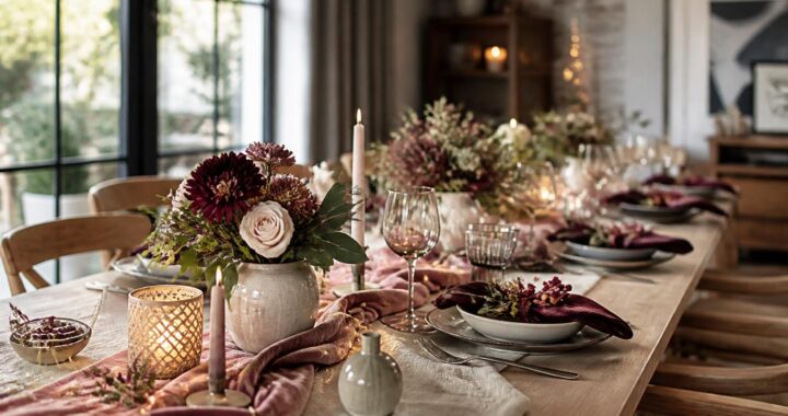 Chemin de table festif : 10 idées pour sublimer votre décoration de fête