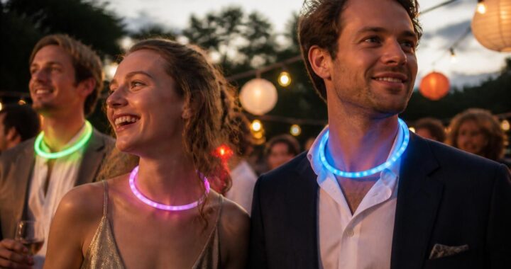 Colliers lumineux pour soirée : guide d&rsquo;achat pour illuminer vos événements